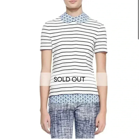 Tory Burch
Alexandria Striped/Floral-Print Top - Picture 6 of 7